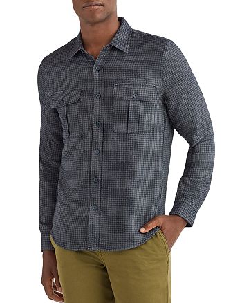 7 For All Mankind Classic Fit Plaid Shirt | Bloomingdale's
