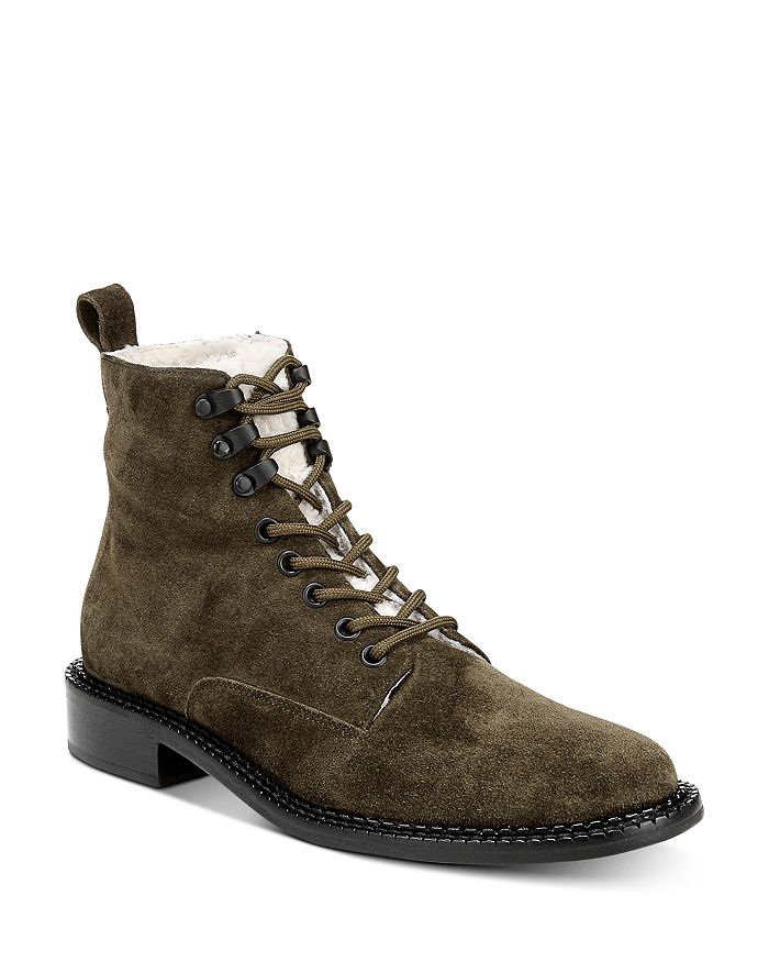 Vince Women's Cabria Shearling Hiker Boots | Bloomingdale's