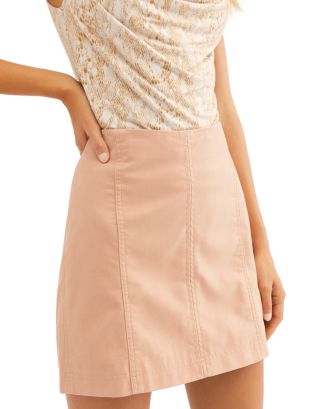 Free People Modern Femme Faux Leather Skirt Bloomingdale s