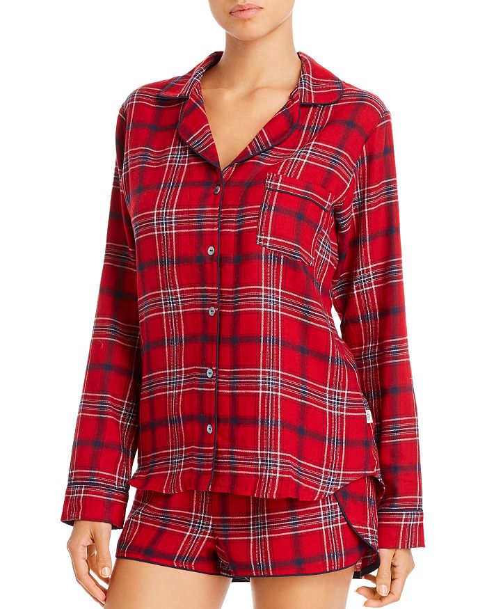 UGG® Milo Plaid Flannel Pajama Set | Bloomingdale's