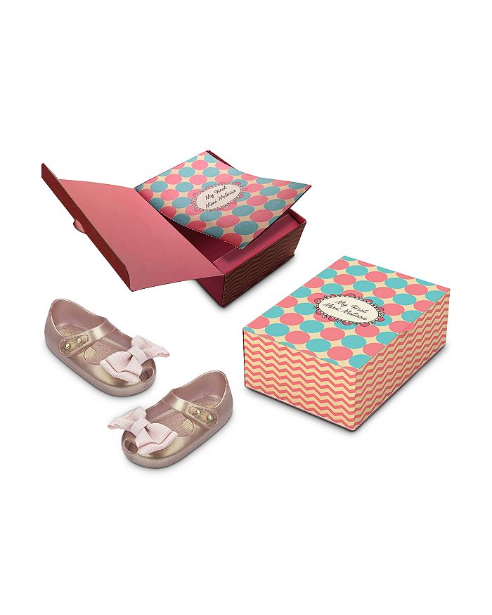 Mini Melissa Girls' My First Melissa Mary-jane Sandals - Baby In Pink