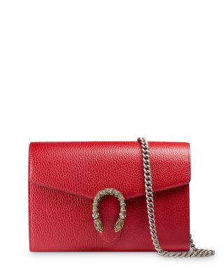 gucci dionysus mini leather chain wallet