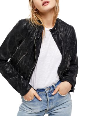 Free people faux leather jacket hotsell