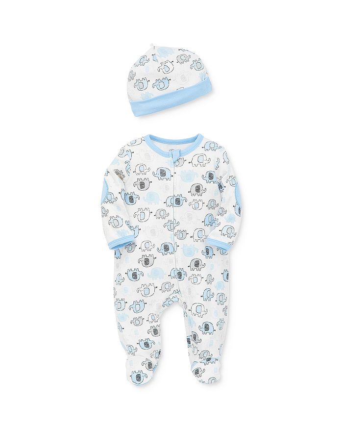 Little Me Boys' Elephant Footie & Hat Set Baby Bloomingdale's
