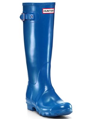 teal rubber boots