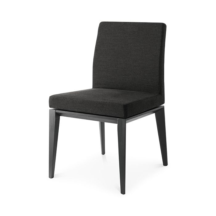 Calligaris Bess Low Dining Chair In Smoke/anthracite