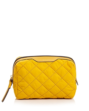 TORY BURCH PERRY QUILTED NYLON COSMETICS CASE,58122