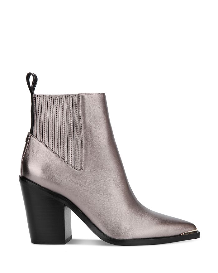 kenneth cole snakeskin booties