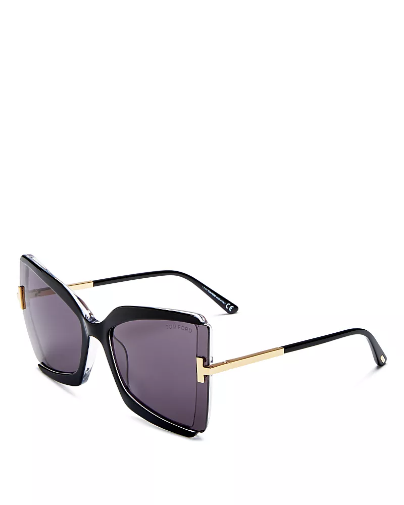 Tom Ford Gia Butterfly Sunglasses, 63mm