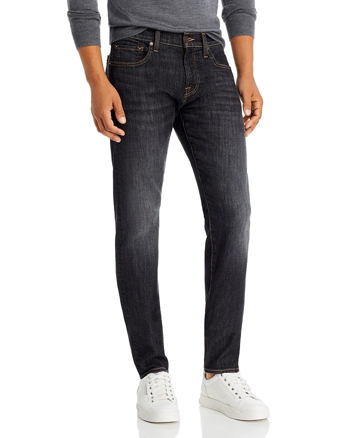 7 FOR ALL MANKIND SLIMMY SLIM FIT CLEAN POCKET JEANS IN LA BREA,AT511172P