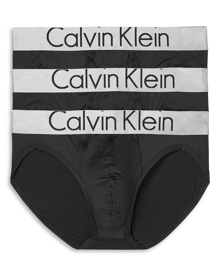 Calvin Klein Hip Brief - Pack Of 3 In Black