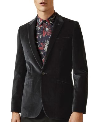 ted baker velvet blazer