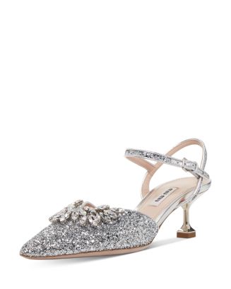 【ち】 Miu Miu kitten heels Miu Miu Gingham Kitten Heels – Treasures of NYC