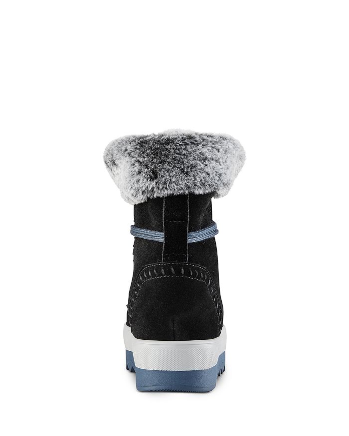 Shop Cougar Women's Vanetta Suede Waterproof Winter Boot In Black