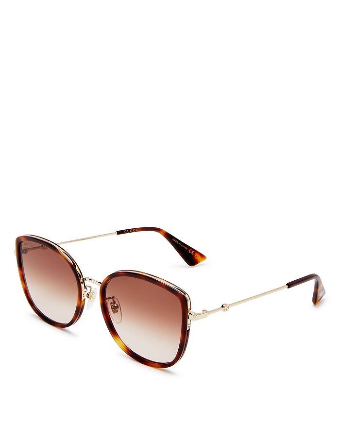 Gucci Women's Cat Eye Sunglasses, 56mm | Bloomingdale's
