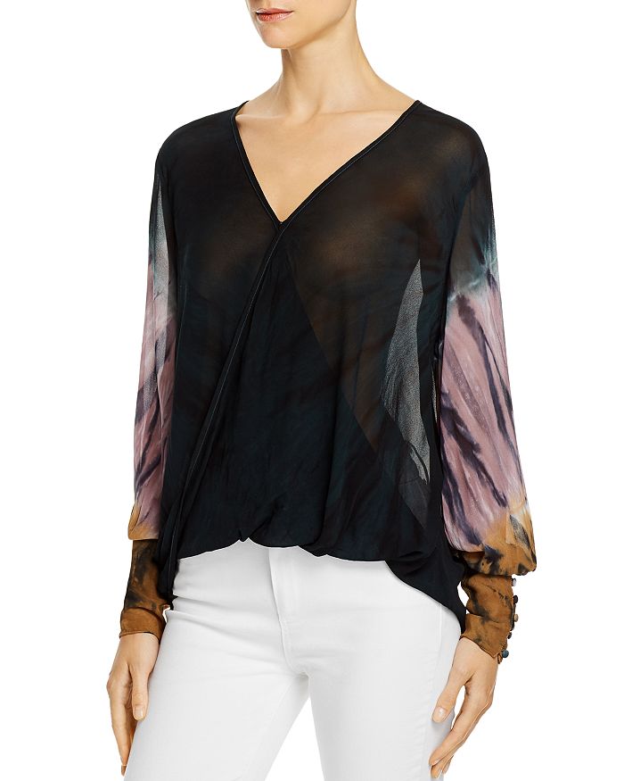 Young Fabulous Broke Jonnie Tie Dye Crossover Top In Emerald United Wash Modesens Young, fabulous and broke pam jumpsuit, $136 at revolve. jonnie tie dye crossover top