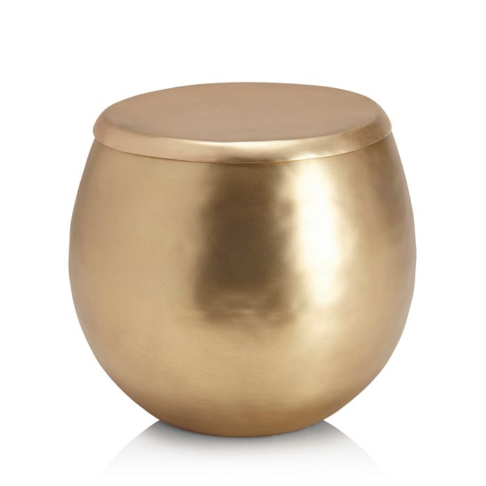 Kassatex Nile Lidded Jar In Gold