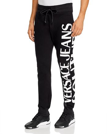 versace sweatpants white