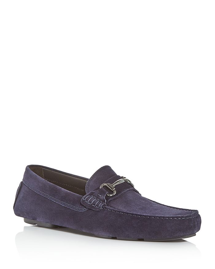 To Boot New York To Boot Men's Del Amo Suede Drivers In Blue
