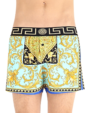 Versace Intimo Boxers In Green