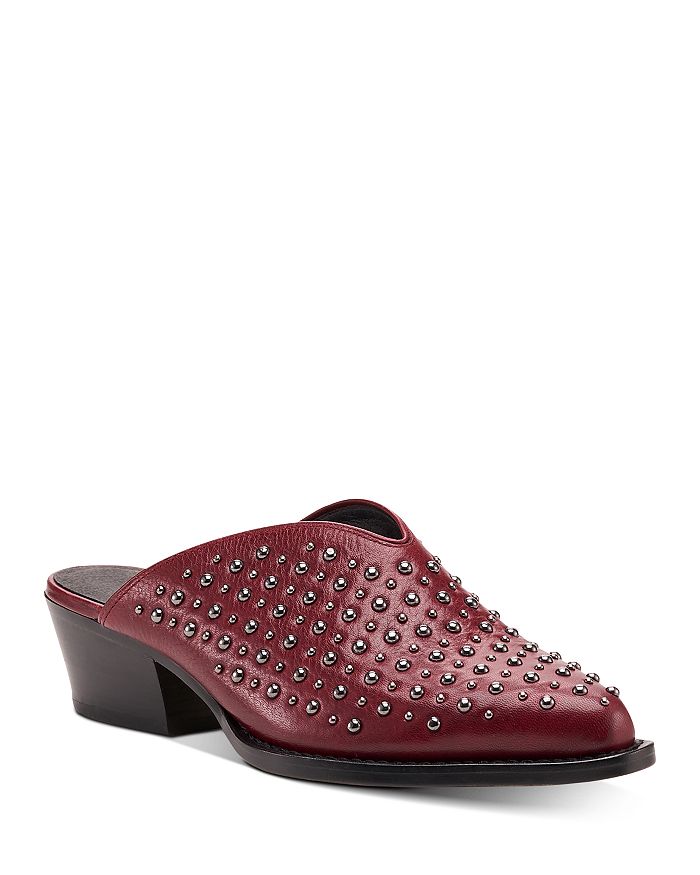 BOTKIER WOMEN'S TRIXIE STUDDED MULES,BF1344
