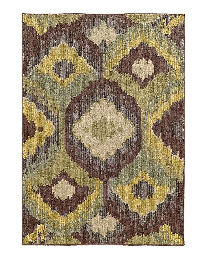 Tommy Bahama Cabana 929n2 Area Rug, 3'10 X 5'5 In Brown