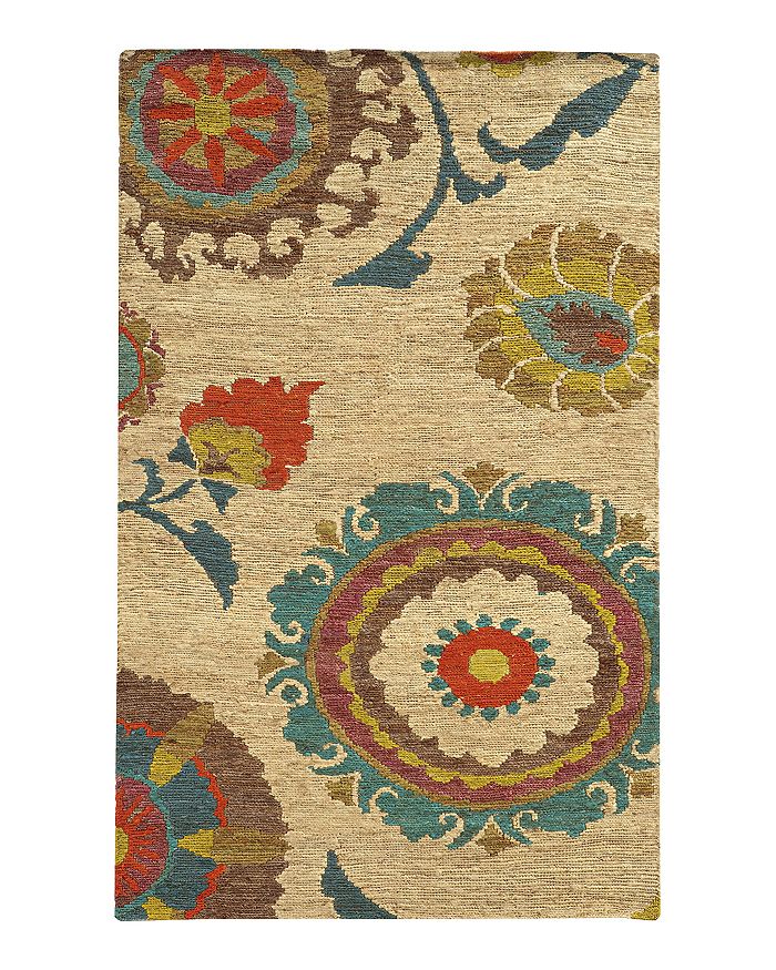 Tommy Bahama Valencia 57710 Area Rug, 5'0 X 8'0 In Beige