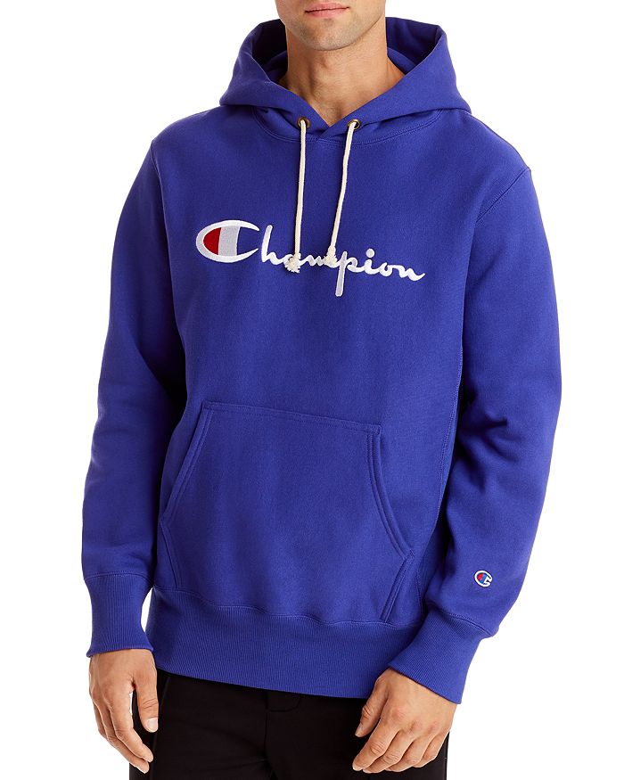 Champion Reverse Weave Embroidered Logo Hooded Sweatshirt | Bloomingdale's