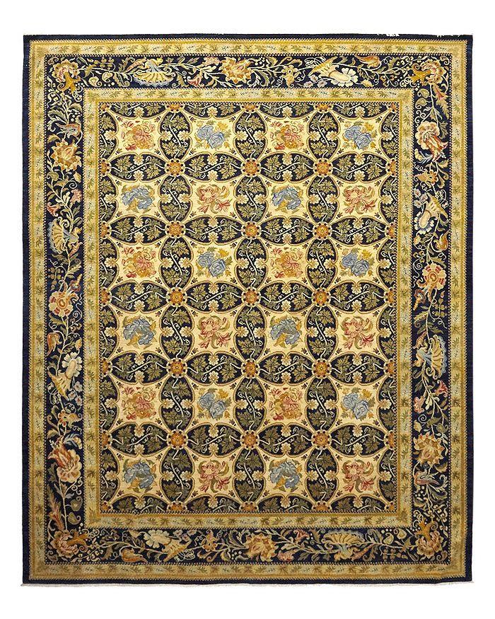 Bloomingdale's Eclectic 188968 Area Rug, 9'10 X 13'2 In Flax