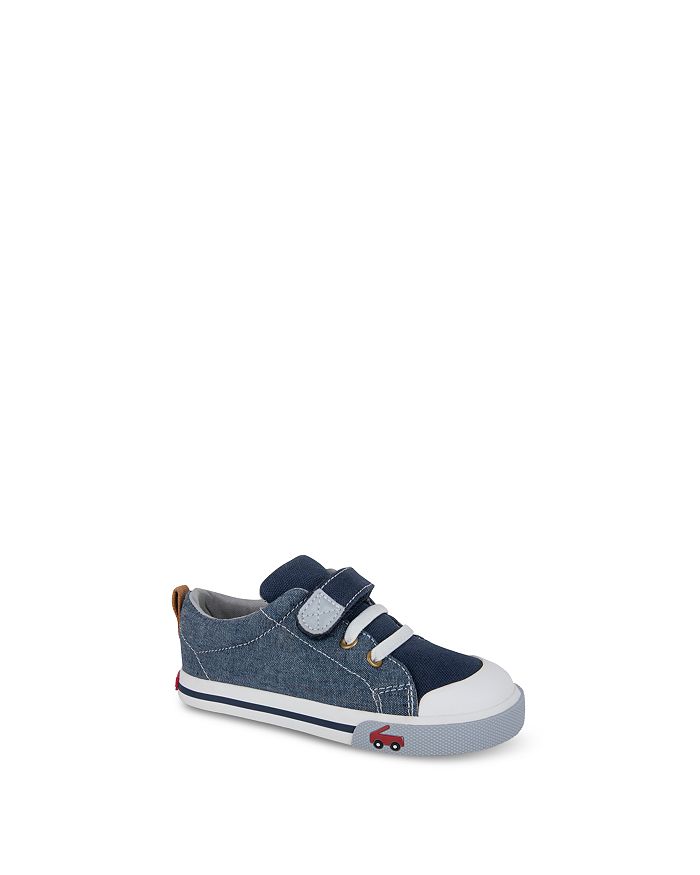 See Kai Run Boys' Stevie Ii Low Top Sneakers - Toddler In Navy