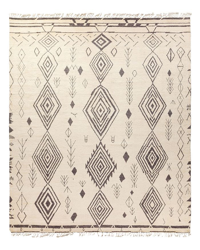 Bloomingdale's Moroccan 1914715 Area Rug, 8'10 X 12'10 In Ivory