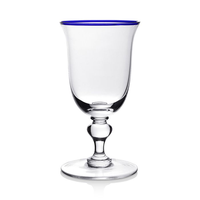 William Yeoward Crystal Siena Wine Glass In Blue