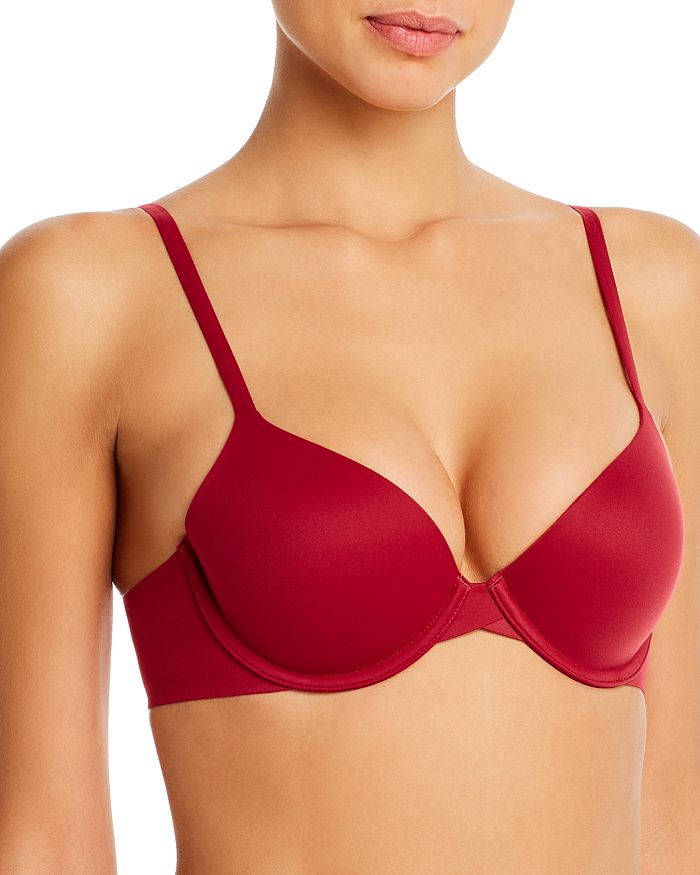 Calvin Klein Perfectly Fit Full Coverage T-shirt Bra In Raspberry Jam