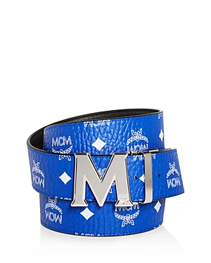 MCM, Accessories, Mcm Blue Reversible Belt
