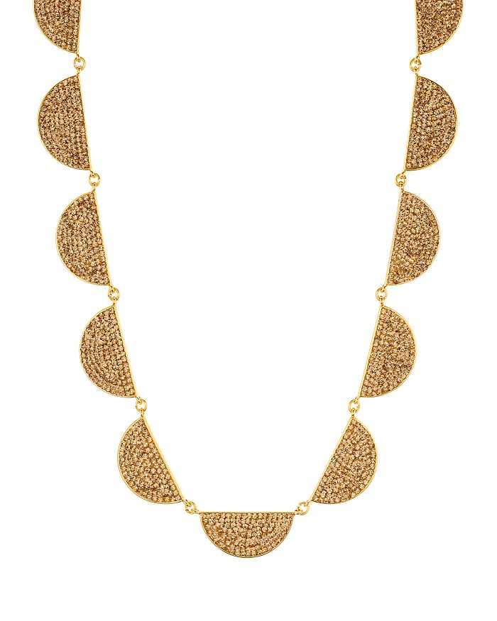 kate spade new york Mod Scallop Pav Necklace 17