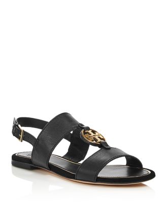 Tory Burch Women's Miller Leather Sandals | Bloomingdale's