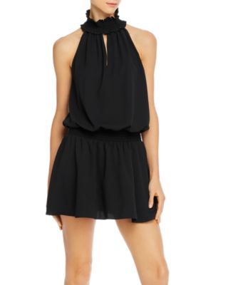 Amanda Uprichard - Kimmie Smocked Sleeveless Mini Dress