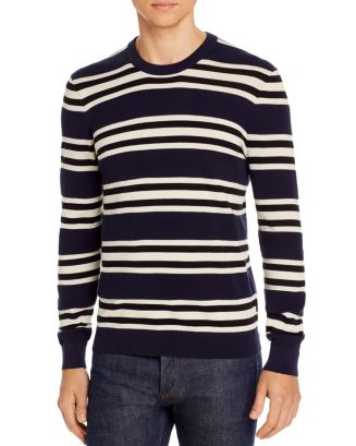 Michael Kors Striped Crewneck Sweater | Bloomingdale's