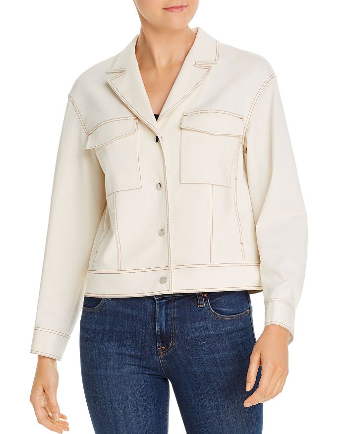 Lafayette 148 cheap denim jacket