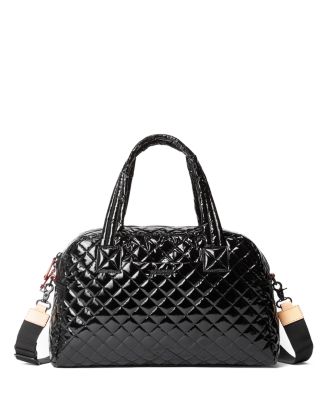 MZ WALLACE Lacquer Jimmy Travel Bag | Bloomingdale's