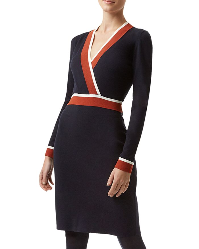 HOBBS LONDON Helena Crossover Dress Bloomingdale s