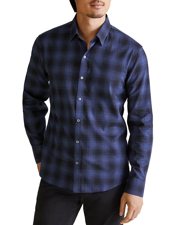 Zachary Prell Frederick Regular Fit Plaid Shirt | Bloomingdale's