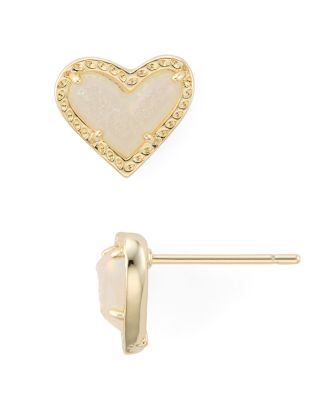 Kendra Scott Ari Heart Stud Earrings Bloomingdale's