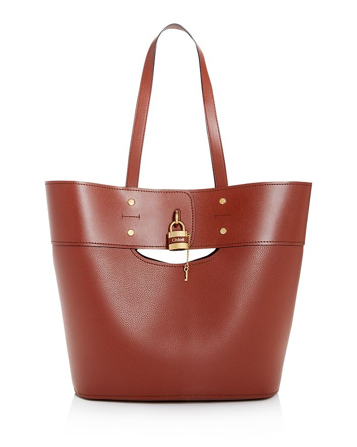 Chlo Aby Medium Leather Tote Bloomingdale s