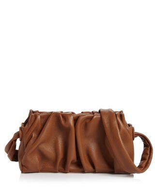 Elleme - Vague Pleated Leather Clutch