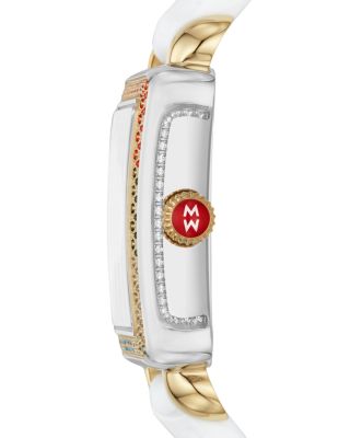 MICHELE Deco Mid Rainbow Diamond Watch, 29mm x 31mm  display picture 3