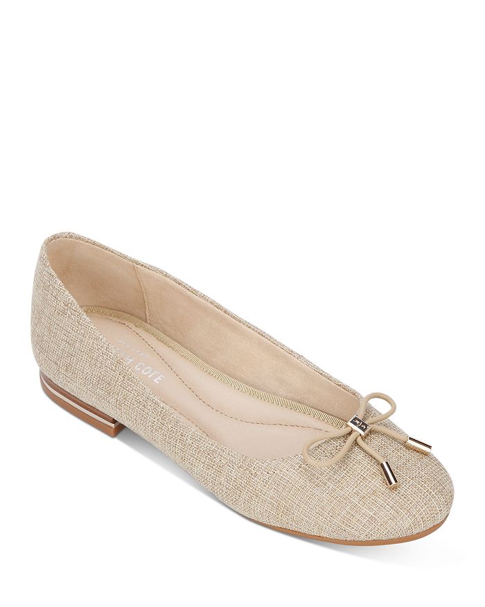 Kenneth Cole Women's Balance Ballet Flats In Natural