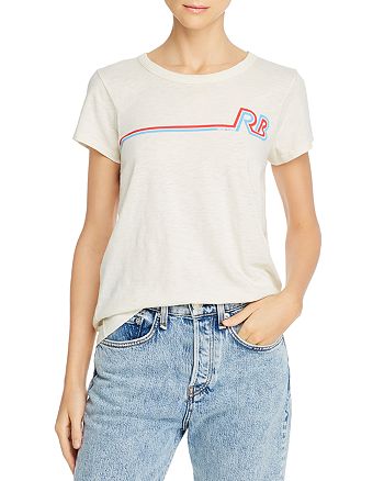 Rag Bone Racer Logo Tee Bloomingdale S