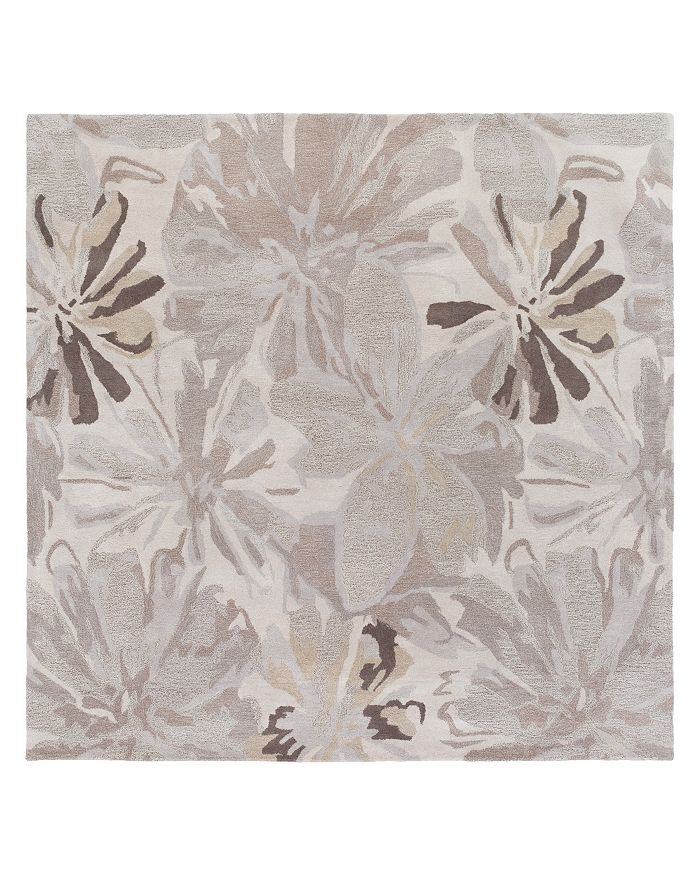 Surya Athena Ath-5135 Taupe 4' Square Area Rug In Taupe