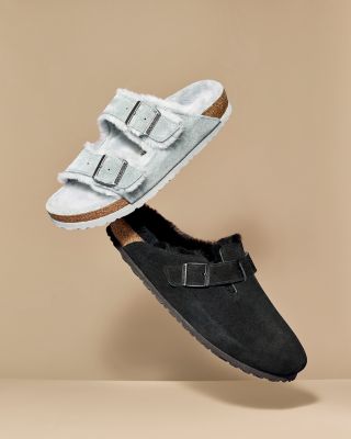 Men's Boston Shearling Clogs